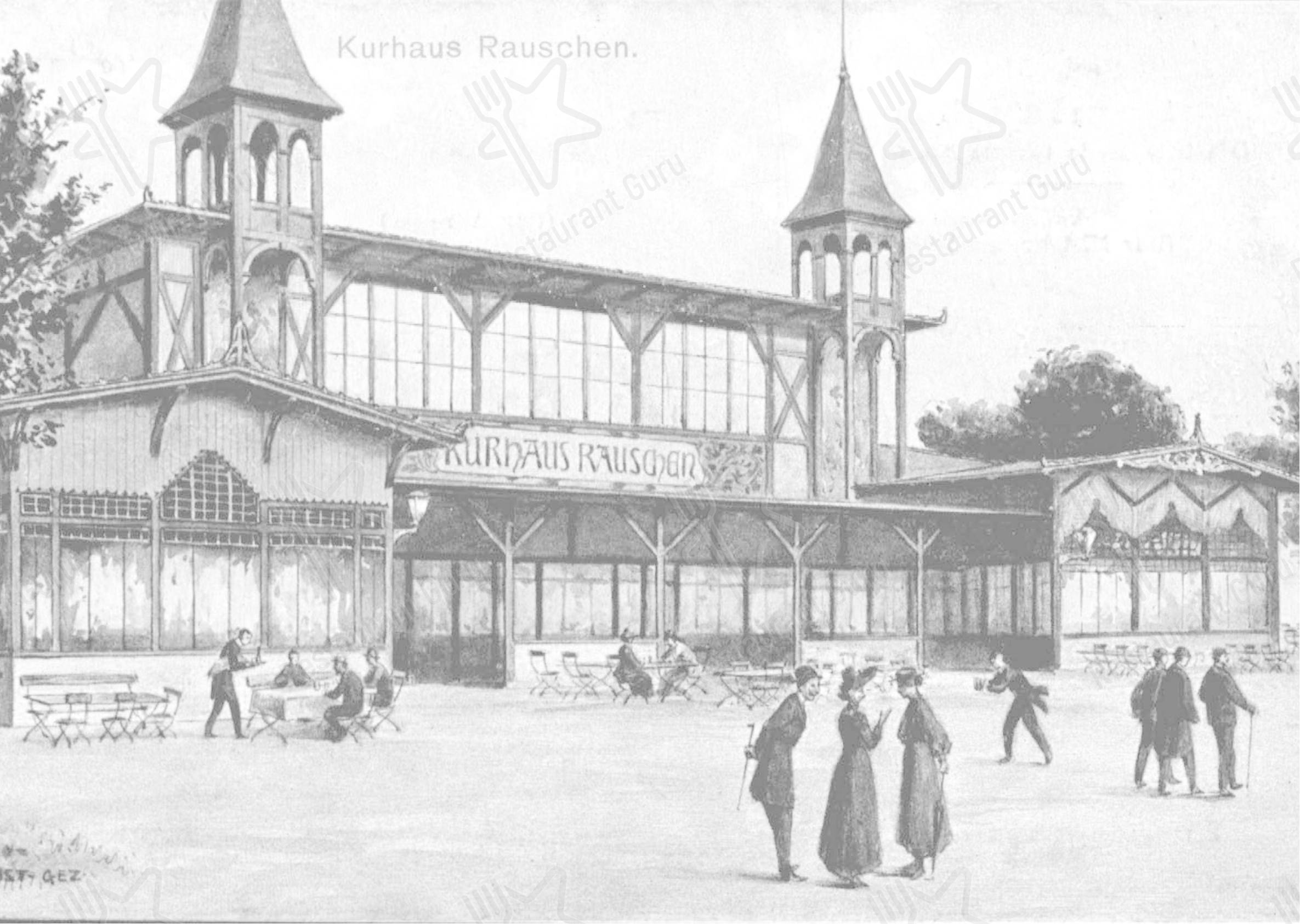 Меню ресторана Курхаус