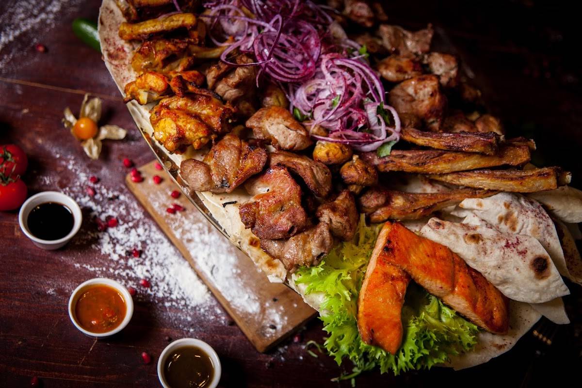 Кристалл Палас меню