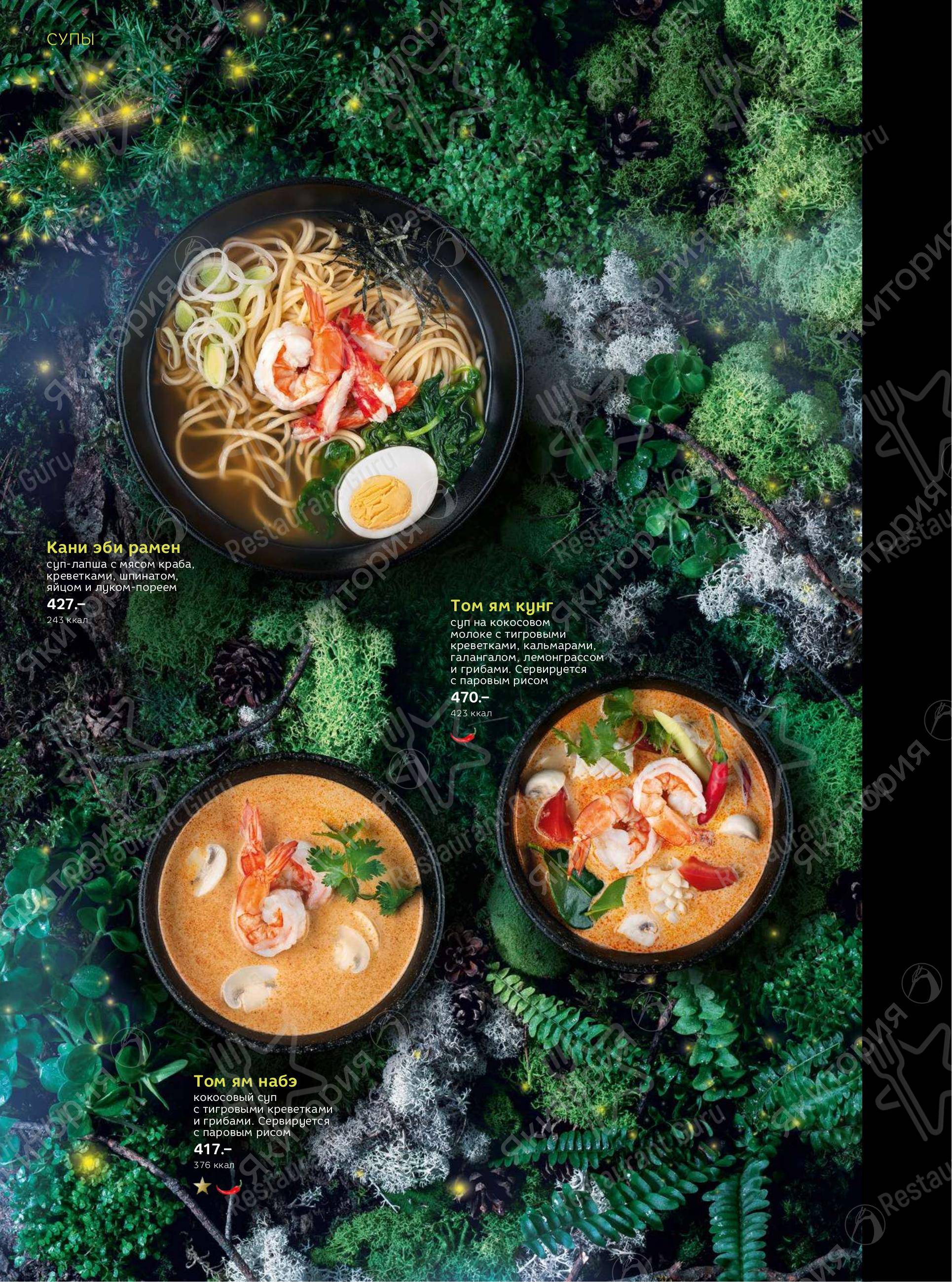 Взгляните на меню Якитория