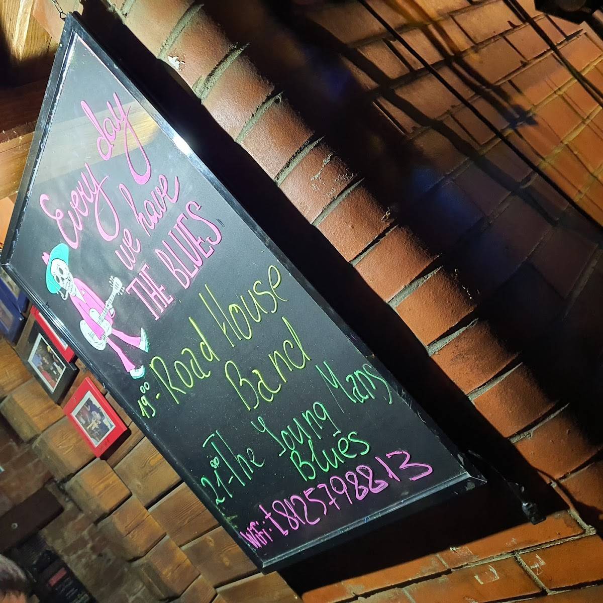 Blues Club Hendricks меню