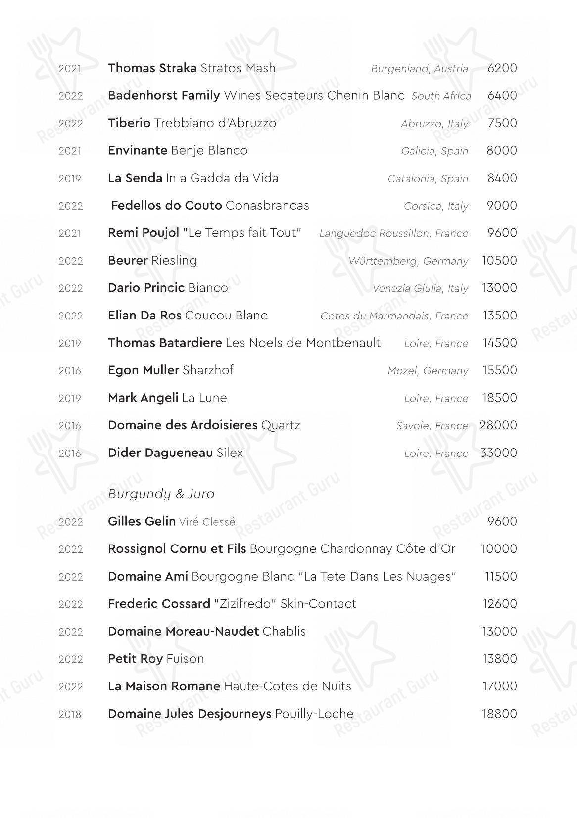 Меню ресторана Км20 Food в Москве