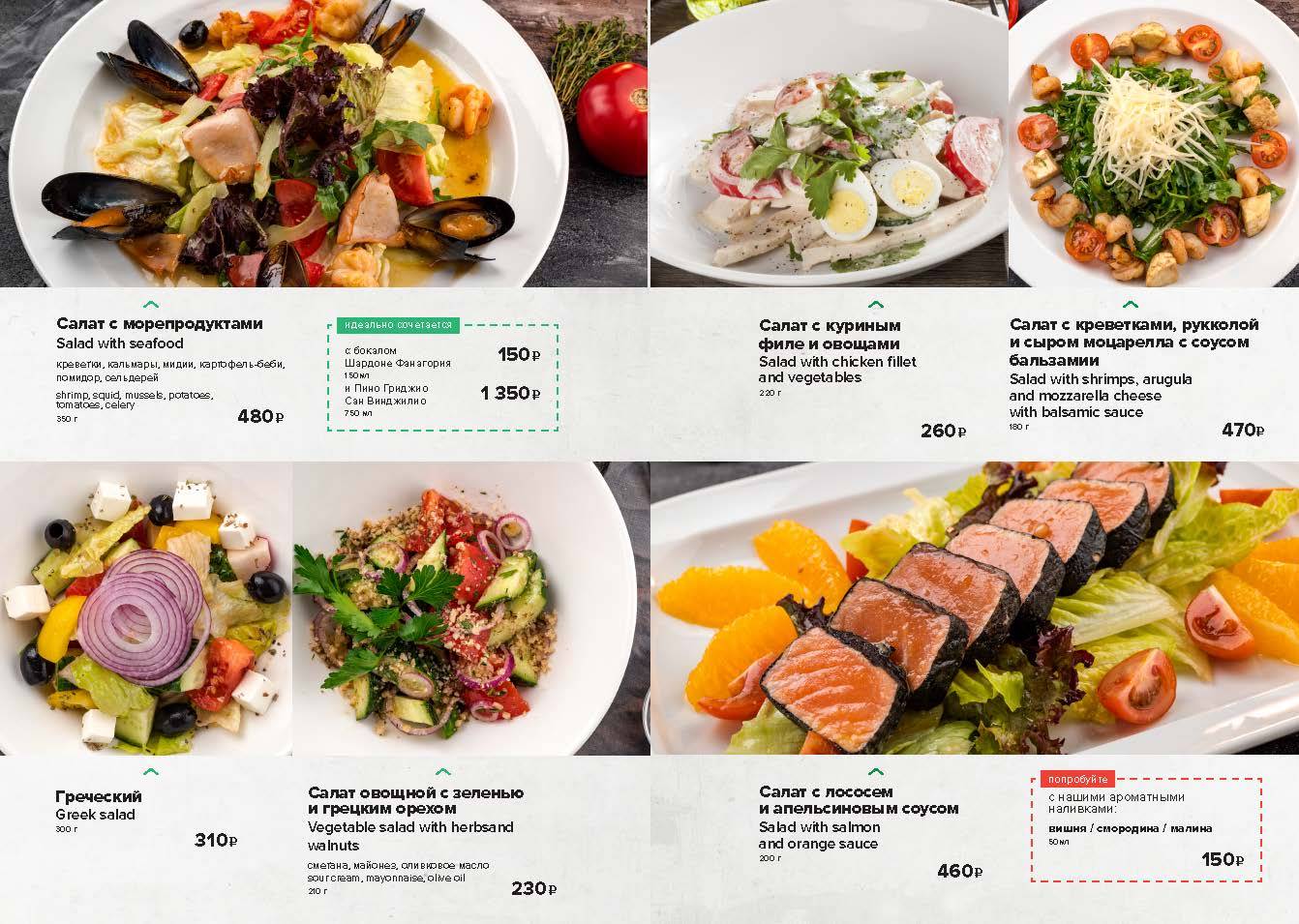 Разведка меню