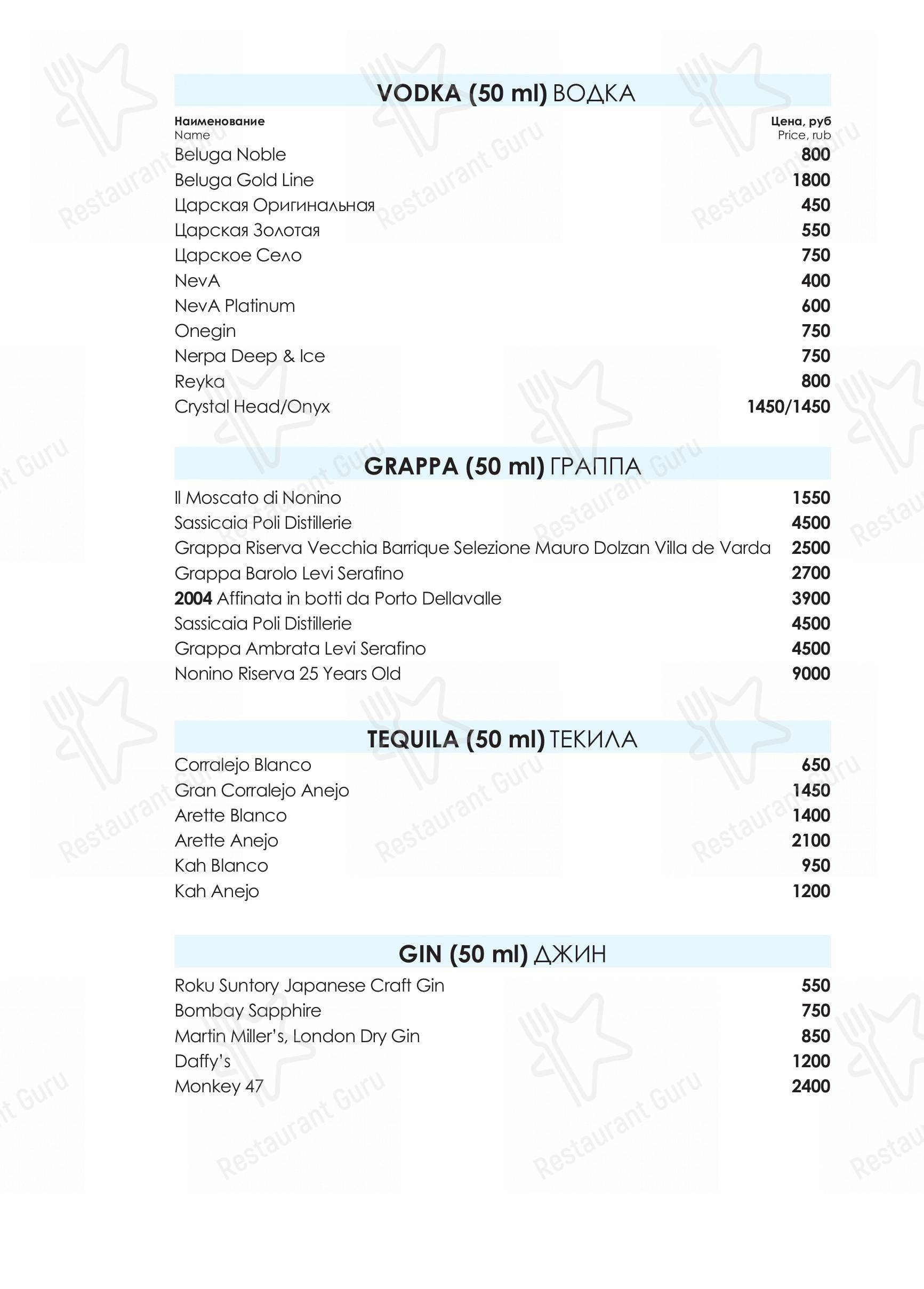 Взгляните на меню Peshi