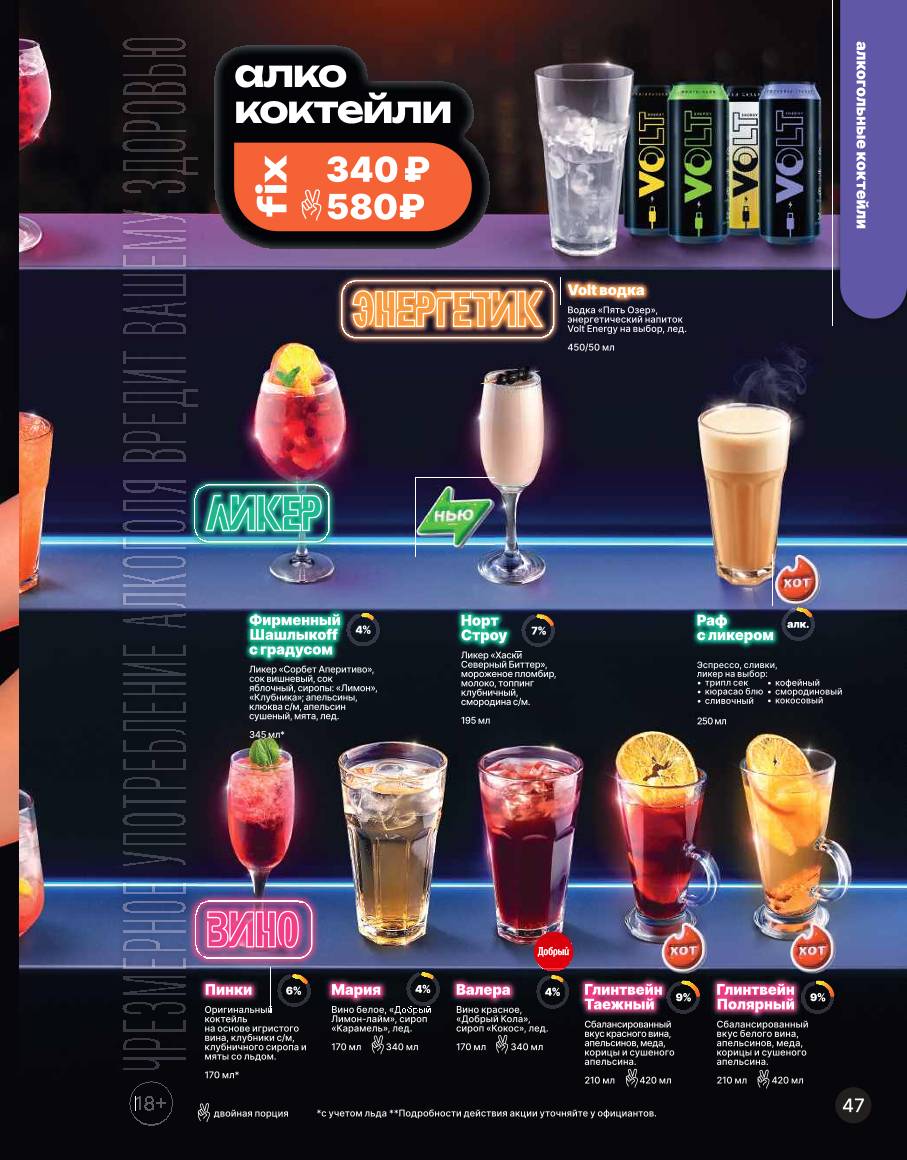 Шашлыкоff меню