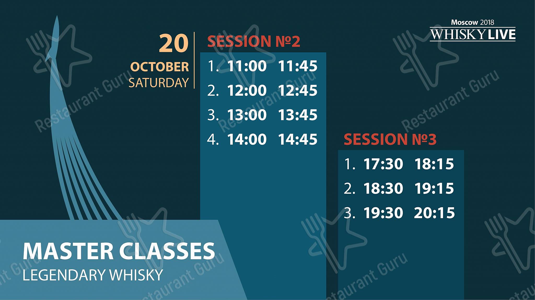 Меню паба и бара Брюс бар