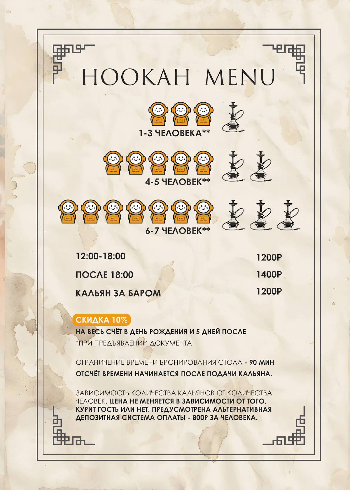 Не усложняй меню