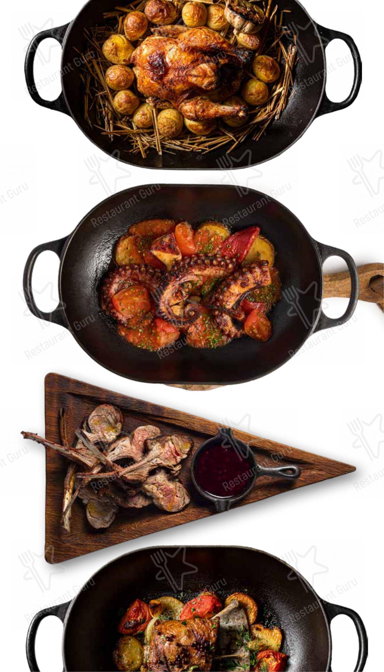 Меню ресторана Чудо-Юдо в Москве