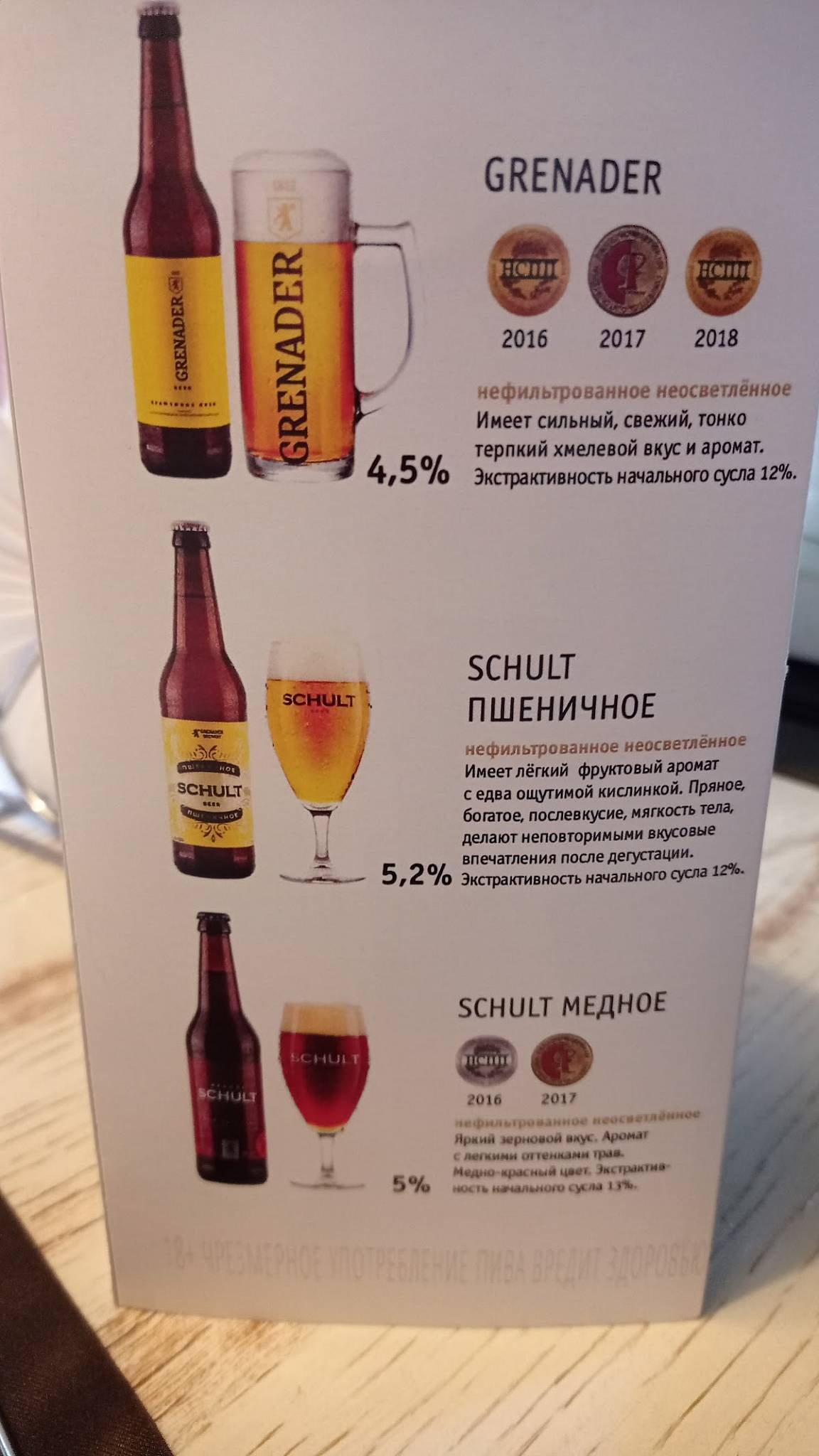 Революция кухня меню