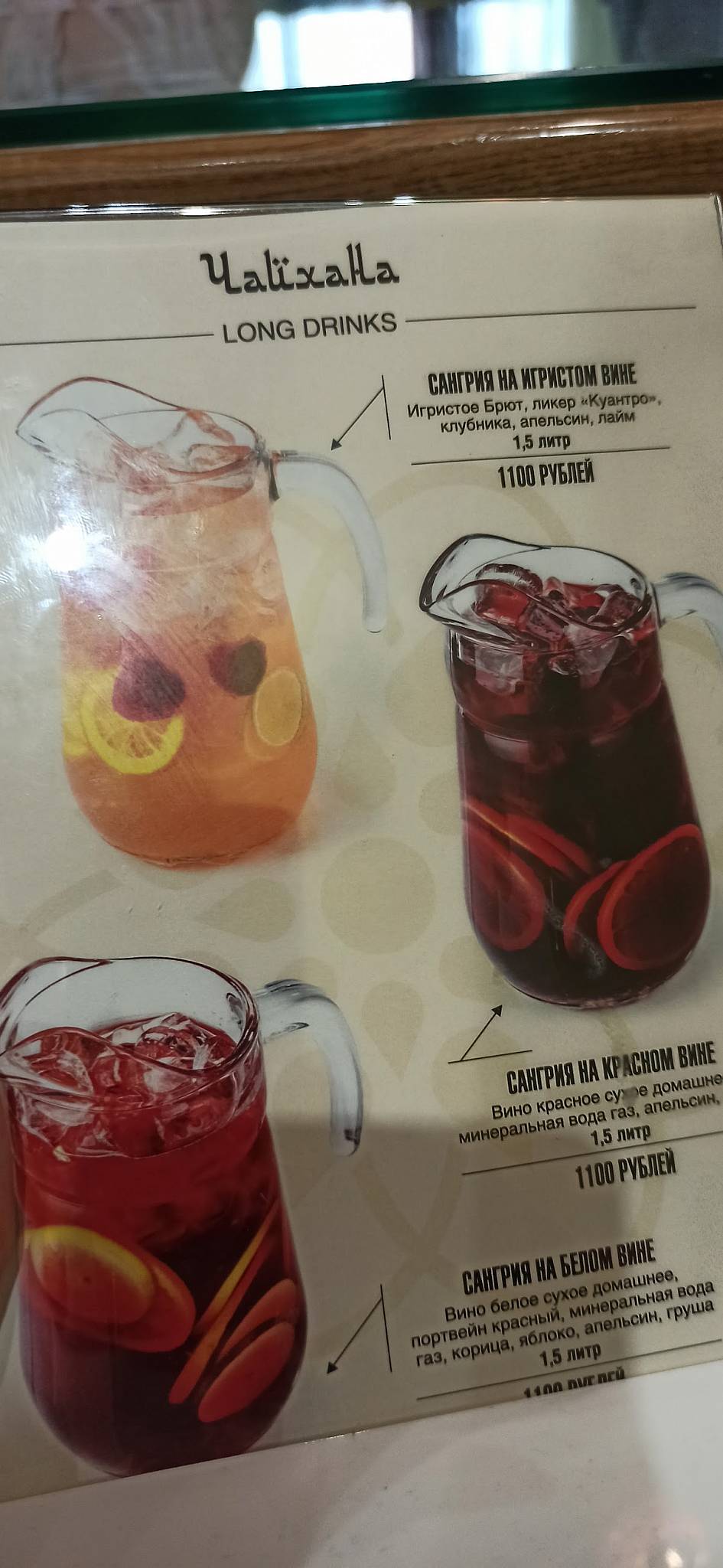 Чайхона меню