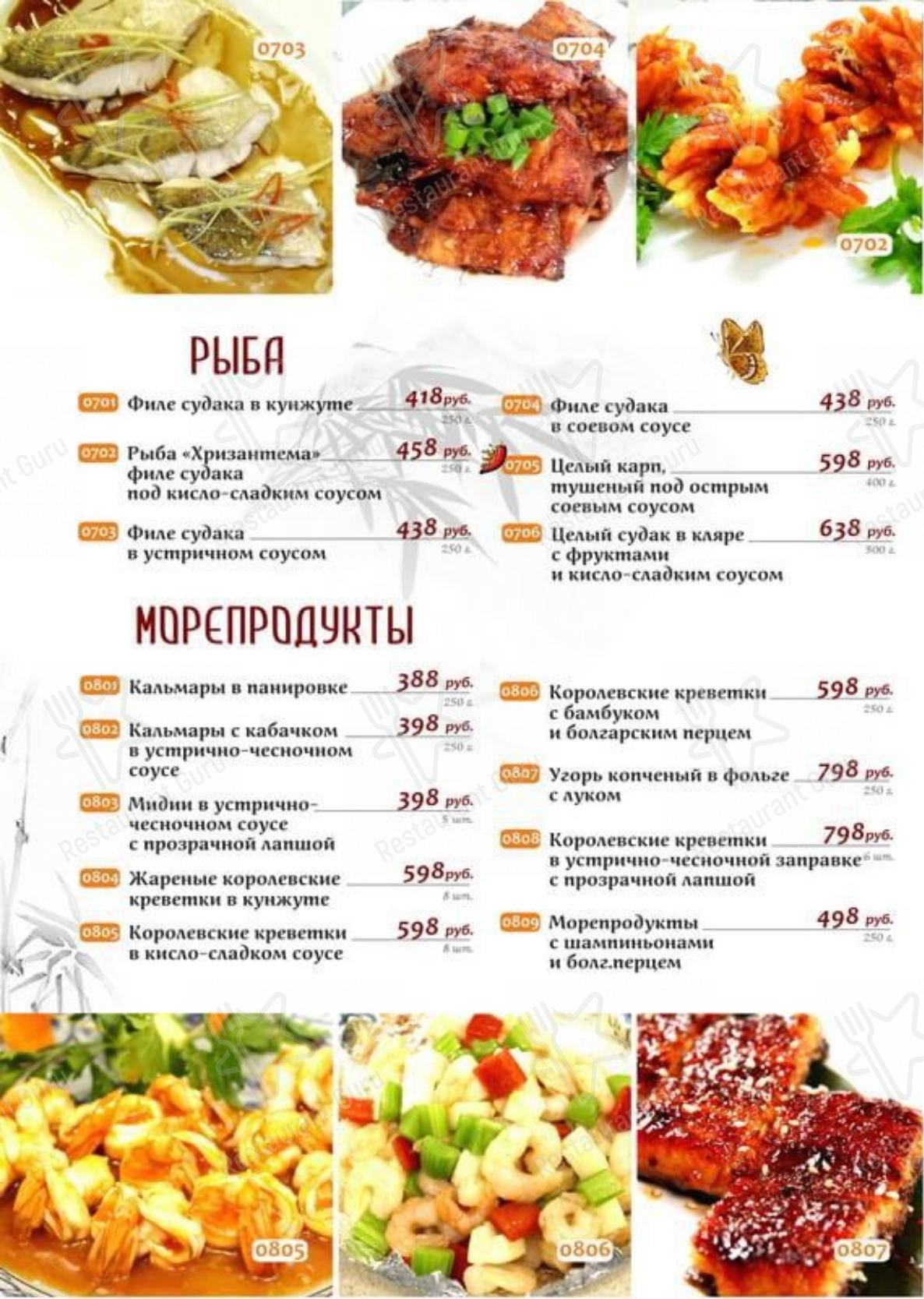 Меню для посетителей TopEr