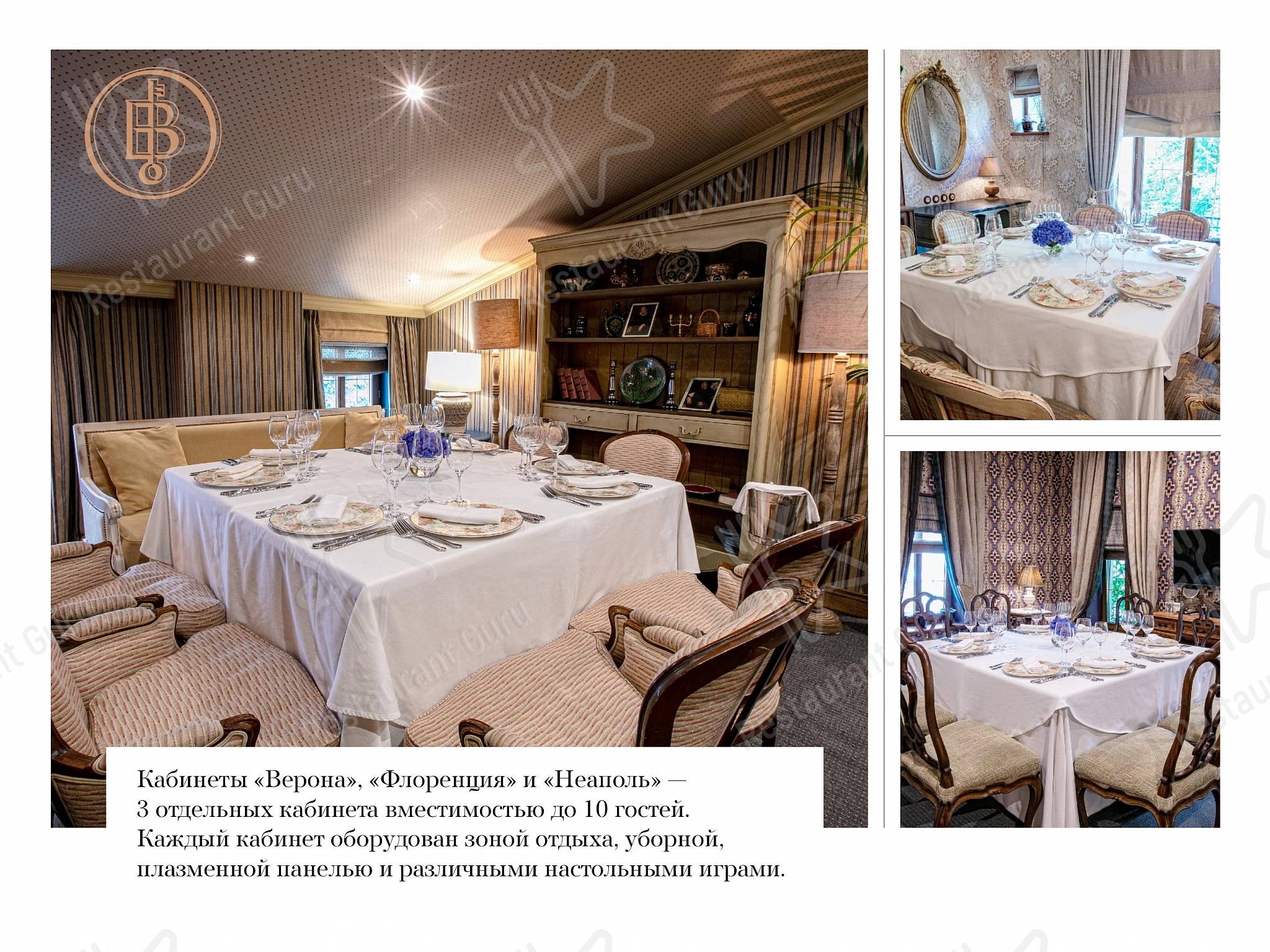 Меню ресторана Butler - Меню напитков