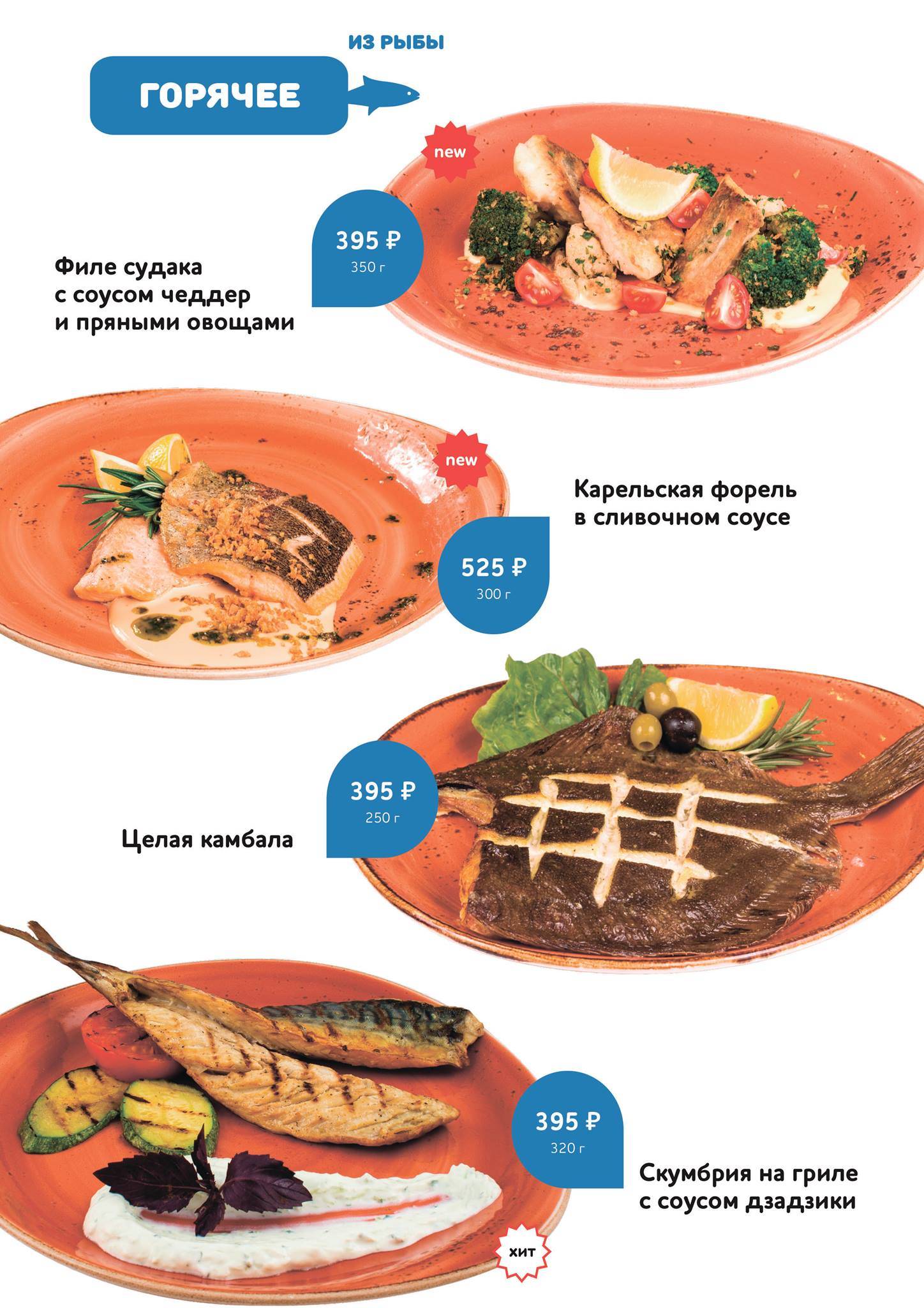 Коктейль меню