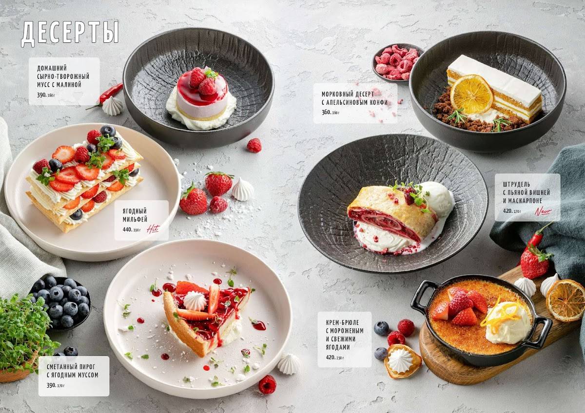 Пеперони меню