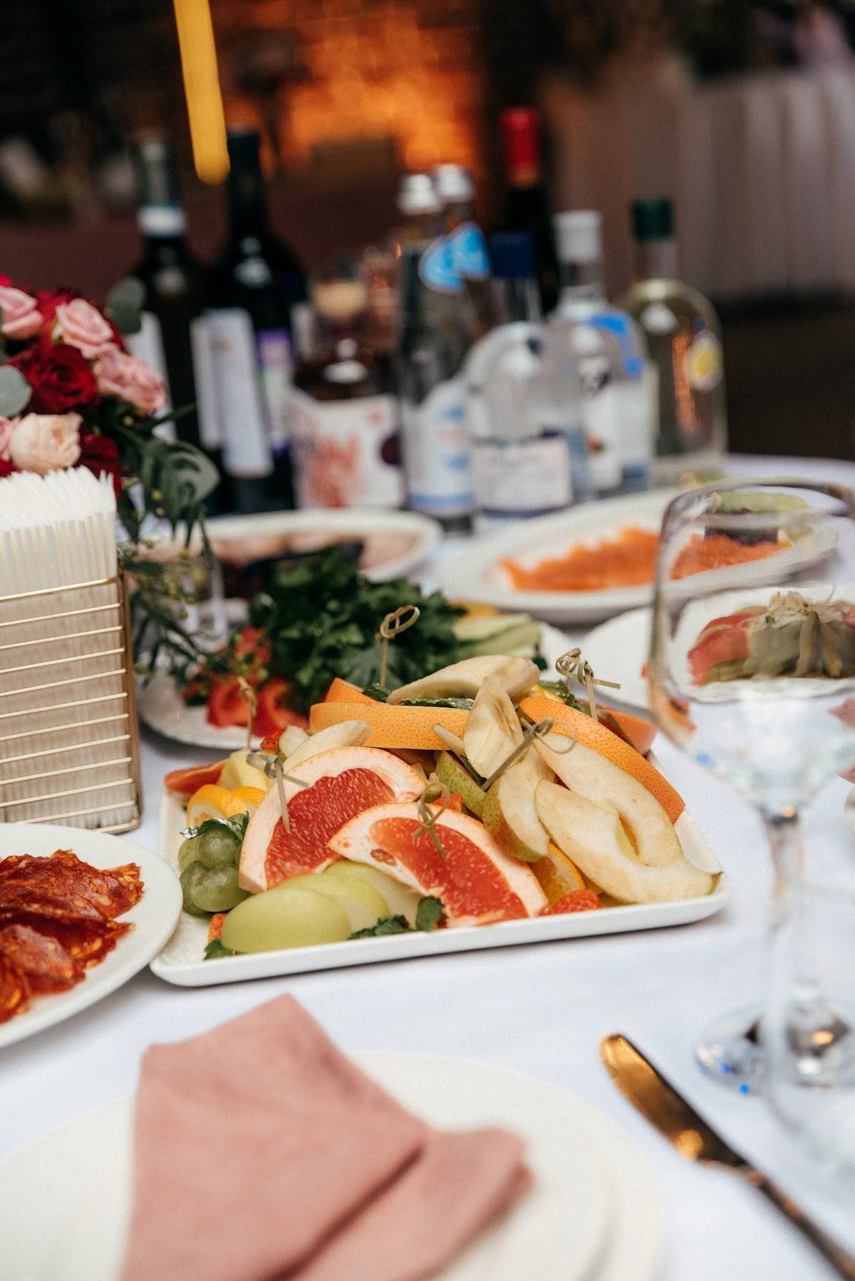 Mansard restaurant and hall меню