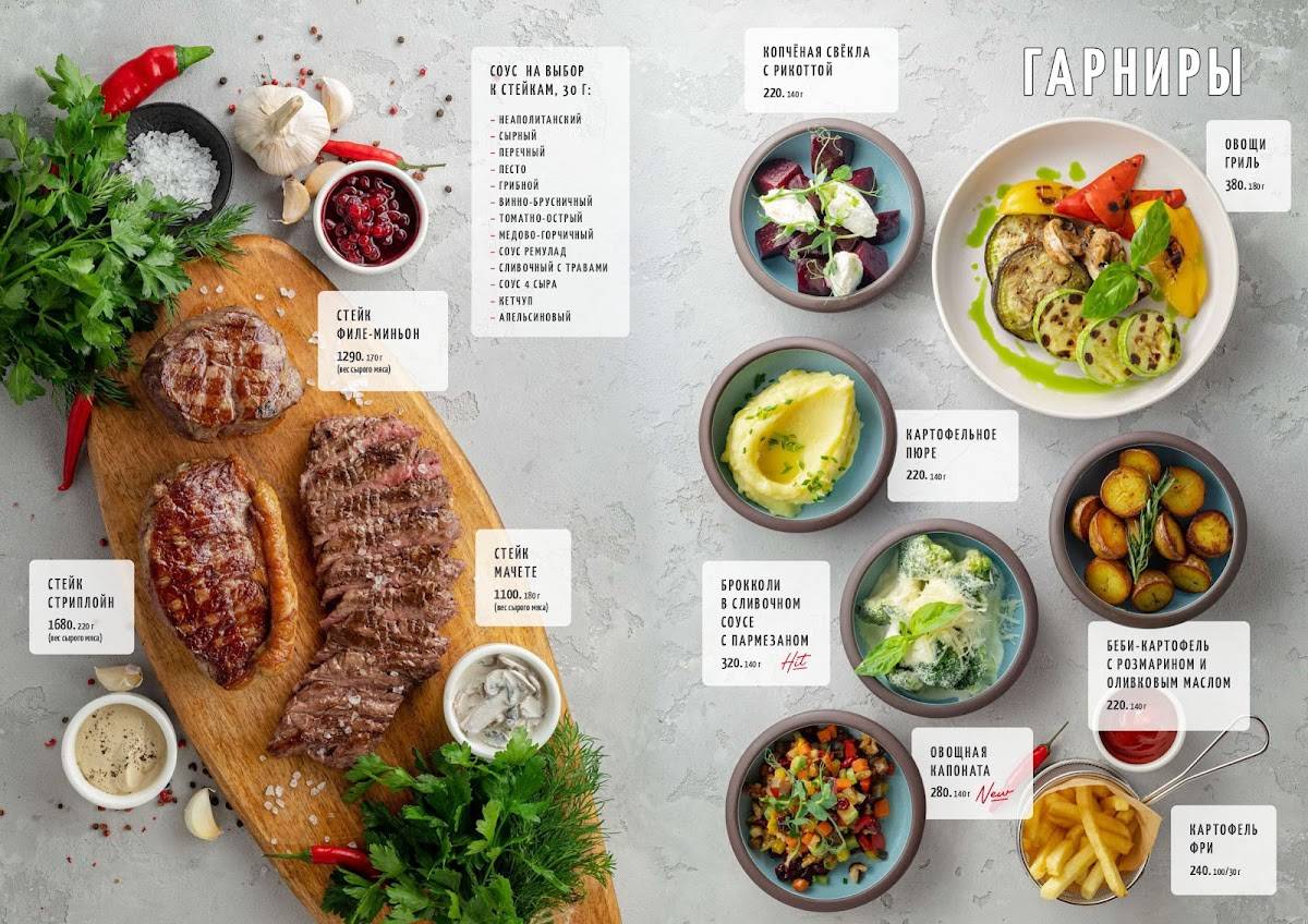 Пеперони меню