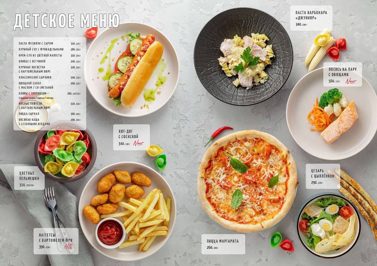 Пеперони меню